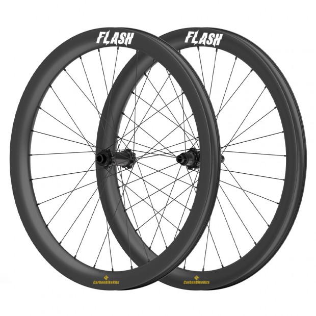 Cerchio in carbonio per bici gravel 700C, altezza 45mm, larghezza interna 40mm